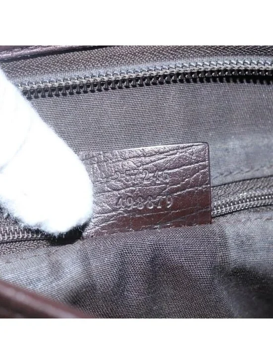 Authentic GUCCI GG Canvas Shoulder Bag Brown 257246 - Picture 4 of 16